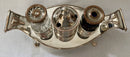 Georgian, George III, Old Sheffield Plate inkstand, circa 1800.