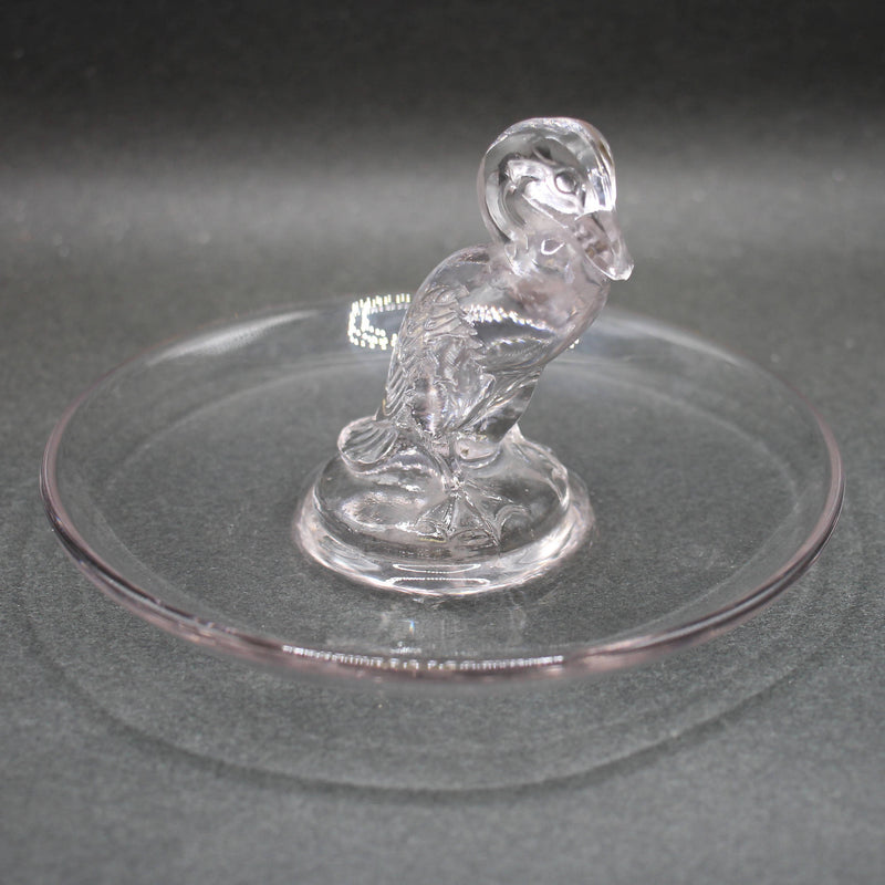 René Lalique "Canard" glass dish, c1925