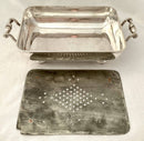 Georgian, George IV, Old Sheffield Plate Entree Dish, Cover & Warming Stand.