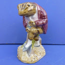 Beswick Beatrix Potter Figurine - Mr Jeremy Fisher Digging (Signature Backstamp) - BP4