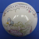 Royal Albert Christening Money Box Ball Jemima Puddleduck (Boxed)