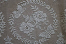 Bella Period design Cream cotton lace cafe curtain 29" drop off the roll per metre