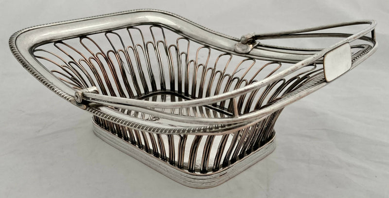 Georgian, George III, Old Sheffield Plate Cake Basket circa 1810 - 1820.