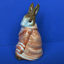 Beswick Beatrix Potter Figurine Poorly Peter BP4 (Signature Backstamp)