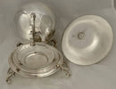 Silver Plated Egg Coddler with Bird & Nest Finial.