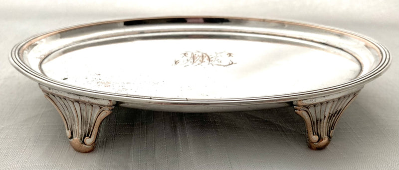 Georgian, George III, Old Sheffield Plate Teapot Stand, circa 1790 - 1810.