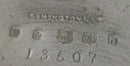 Victorian silver plated swing handled tazza. Elkington & Co. 1874