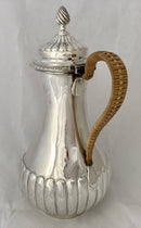 Georgian, George III, Silver Hot Water Jug. London 1784. 14.4 troy ounces.