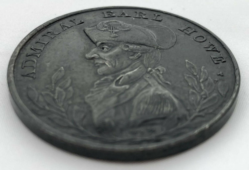 The Glorious First of June Medal, Bust of Admiral Earl Howe.