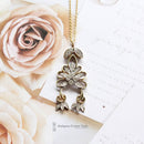 18ct Diamond Flower Necklace