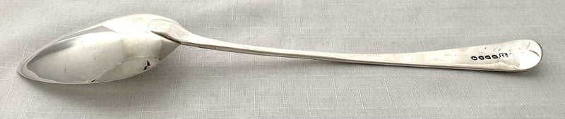 Georgian, George III, Silver Basting Spoon. London 1809 John Lias. 3.2 troy ounces.