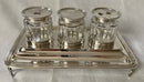 William IV Silver Inkstand. London 1834 Joseph Angell I & John Angell I. 13 troy ounces.
