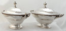 Georgian, George III, Pair of Old Sheffield Plate Sauce Tureens. Circa 1810.