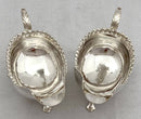 Georgian, George III, Pair of Silver Sauce Boats. London 1771 William Cattell. 9 troy ounces.
