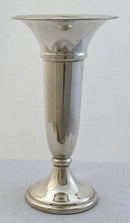 Elizabeth II Silver Vase. Birmingham 1977 Broadway & Co. (Jubilee Mark).