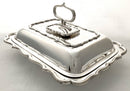 Art Nouveau Silver Plated Entree Dish & Cover. Asprey London, circa 1905.