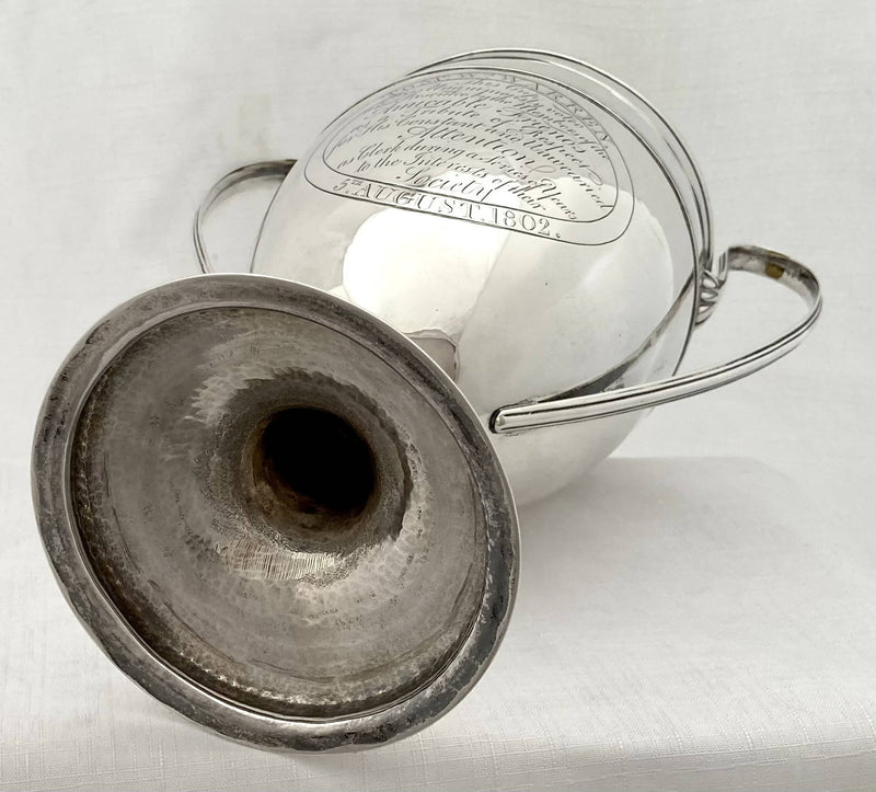 Georgian, George III, Silver Presentation Cup. London 1802. 18 troy ounces.