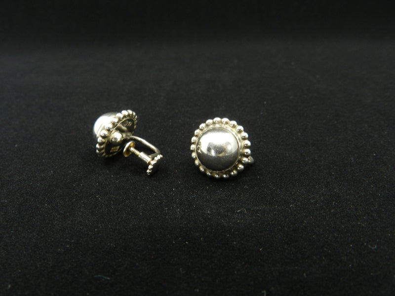 Georg Jensen Silver Earrings No 79