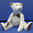 Royal Crown Derby Miniature Teddy Bear - Edward