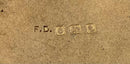 George V Silver Cheroot Case. Birmingham 1918. 2.7 troy ounces.