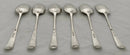 Georgian, George III, Six Silver Tablespoons. London 1783 John Lambe. 12.8 troy ounces.