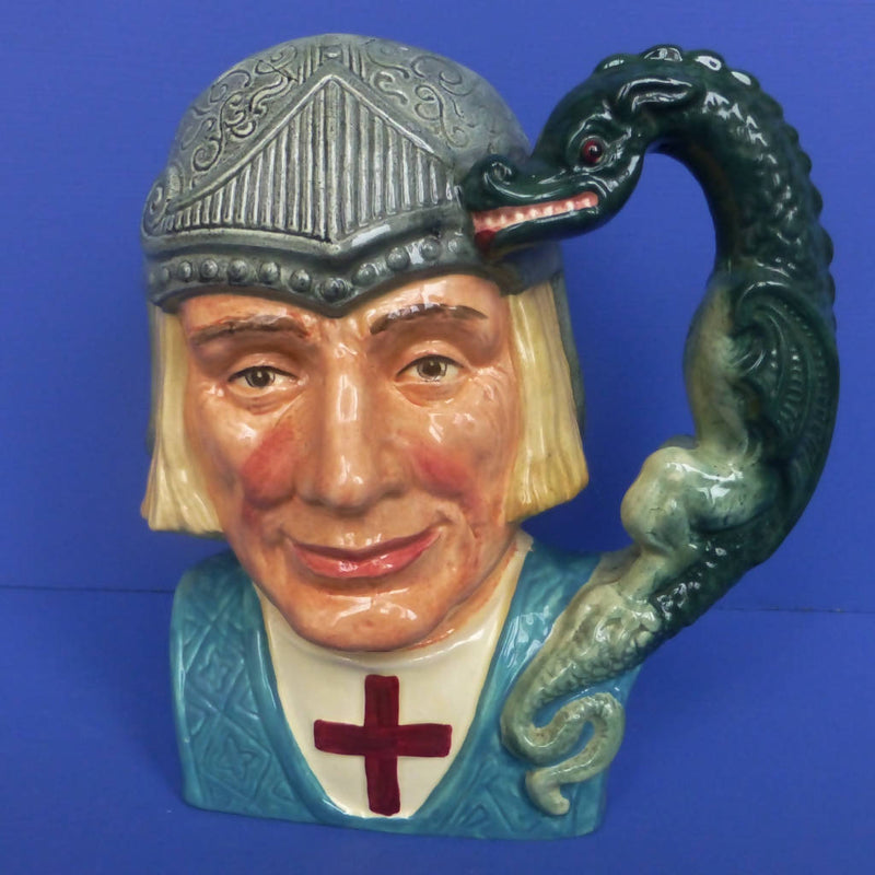Royal Doulton Large Character Jug - St George D6618