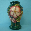 A Small Moorcroft Vase in the Mandeville Design by Angela Davenport.