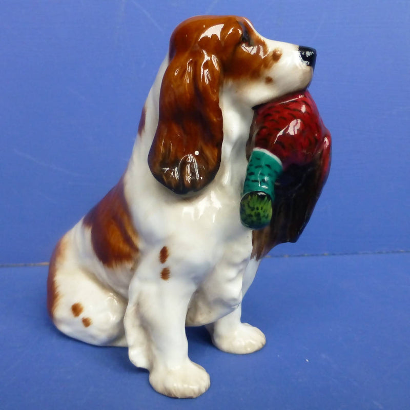 Royal Doulton Cocker Spaniel Dog With Pheasant (Small) HN1029