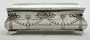 Edwardian Silver Box of Bombe Form. Birmingham 1908 Henry Matthews.