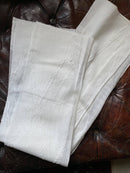Tassels Madras ivory pure cotton curtain Panelling 90cms length long 36”to finish