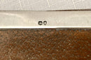 Victorian Silver Mounted Leather Wallet for The 18th Hussars. London 1879 Thomas Edward Tinworth.