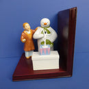 Coalport Snowman - Bookend (Boxed)