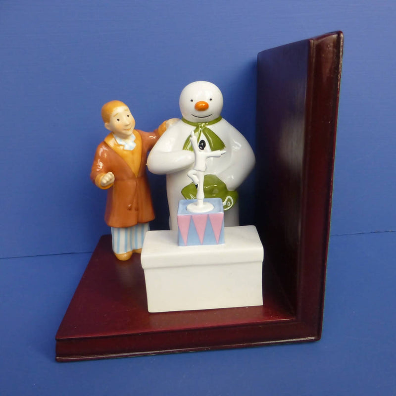 Coalport Snowman - Bookend (Boxed)