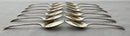 Victorian Cased Set of Twelve Silver Plated & Gilded Ice Cream Spades. Mappin & Webb, circa 1887.