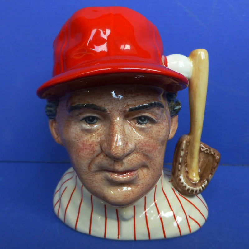 Royal Doulton Limited Edition Small Character Jug The Baseball Player Philadelphia