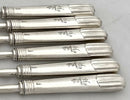 Georgian, George III, Mahogany Cased Crested Silver Dessert Service for Twelve. London 1809 Moses Brent.