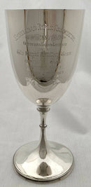 Indian Silver Regimental Trophy Cup for Hyderabad Rifle Association.  Peter Orr and Sons of Madras, circa 1887. 14.6 troy ounces.