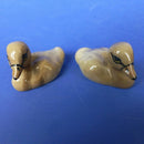 Beswick Pair of Cygnets - Cygnet (Facing Left) Model No 1686 & Cygnet (Facing Right) Model No 1687