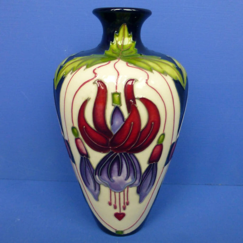 Moorcroft Vase - Fuchsia Cascade By Rachel Bishop