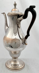 Georgian, George III, Old Sheffield Plate Coffee Pot, circa 1780 - 1800.