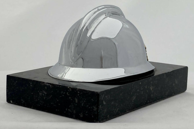 French Fireman's Helmet Desk Weight.