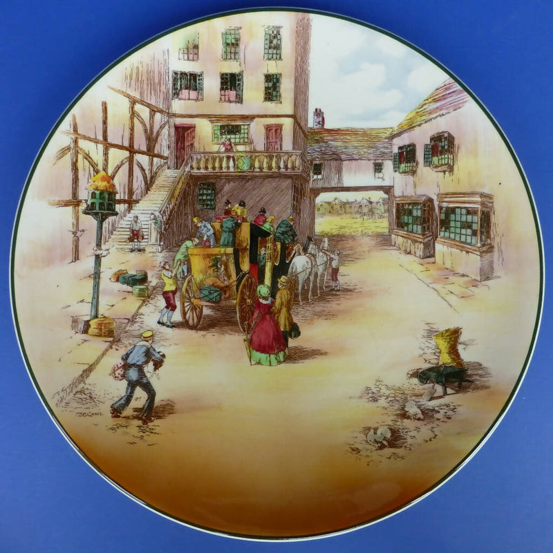 Royal Doulton Seriesware Coaching Scenes Charger C1953