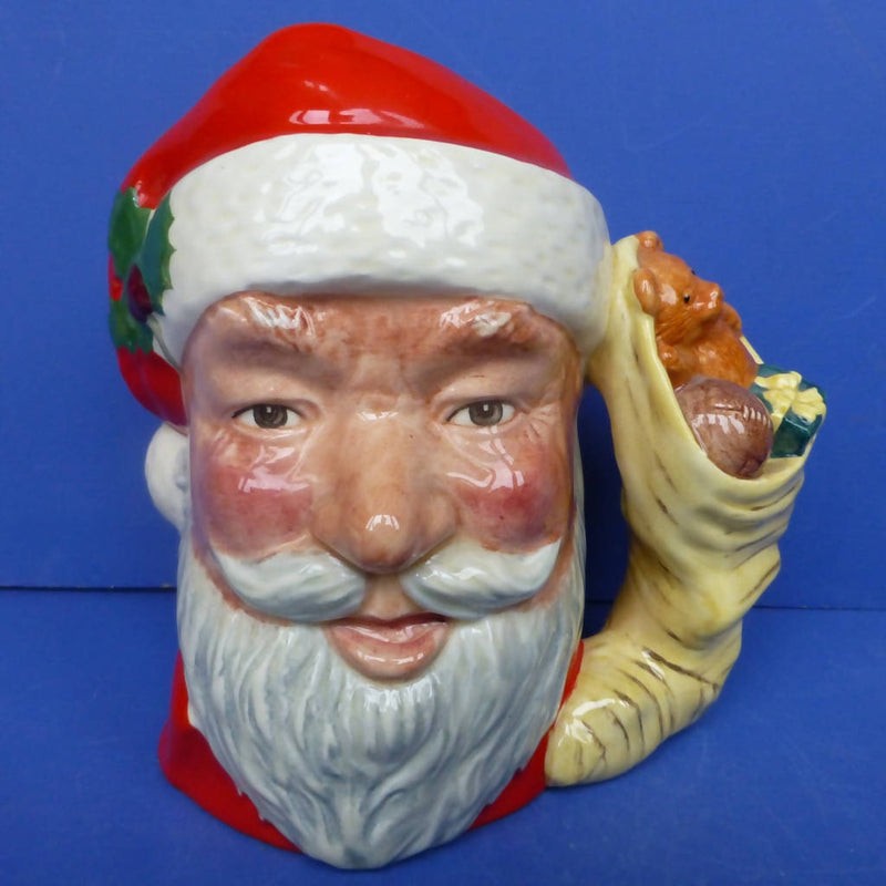 Royal Doulton Large Character Jug - Santa Claus (Sack Of Toys Handle) D6690