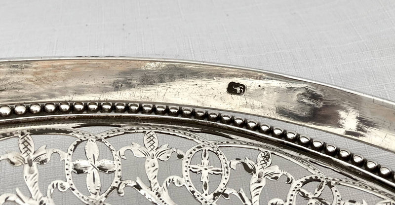 Georgian, George III, Silver Basket. London 1781. 23 troy ounces.