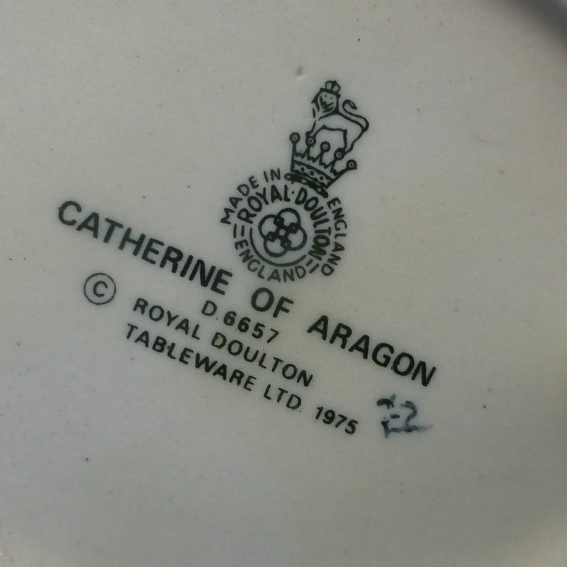 Royal Doulton Small Character Jug - Catherine of Aragon D6657
