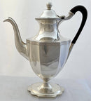 Georgian, George III, Style Silver Plated Coffee Pot.