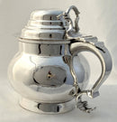 19th Century Silver Plate on Copper Ale Jug