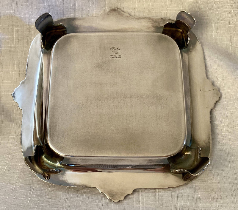 Silver Plated Inkstand in the Georgian Style. Barker Ellis of Birmingham.