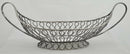 Georgian, George III, Old Sheffield Plate Rope Twist Cake Basket, circa 1770.