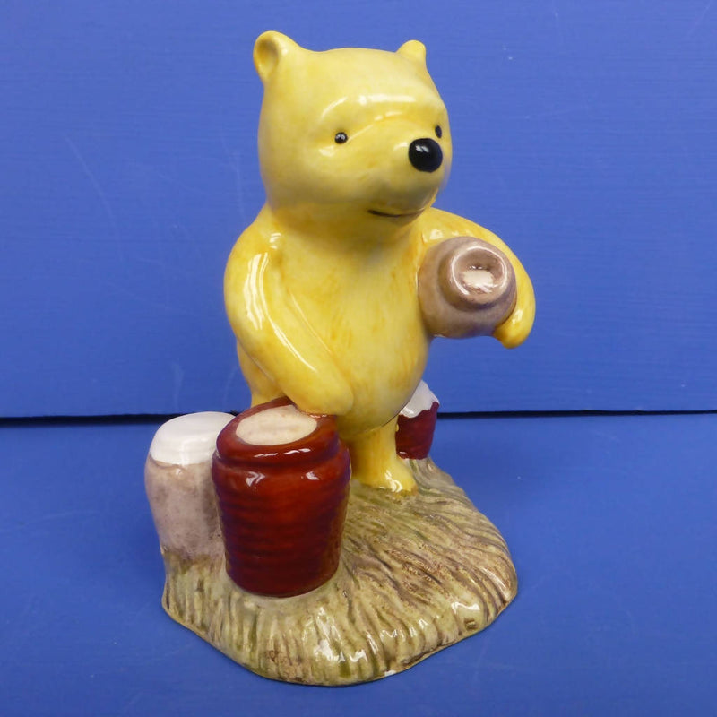 Royal Doulton Winnie The Pooh Figurine Pooh Counting The Honeypots WP12